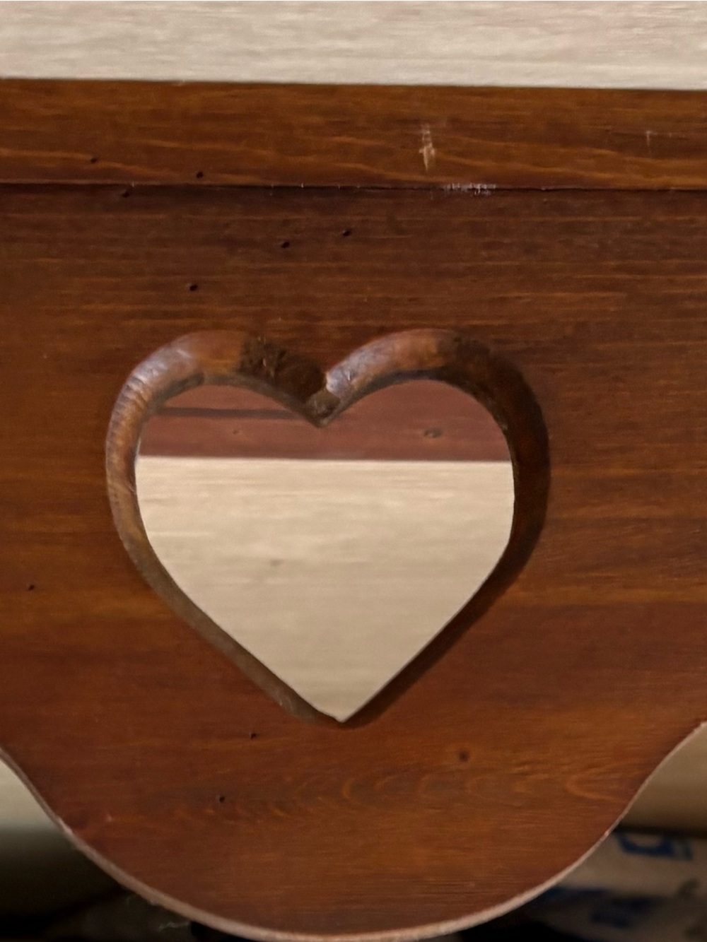 18” Cottagecore Wooden Heart Wall Shelf🤎✨ - Picture 13 of 14